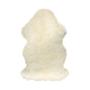 Natural Home Decor New Zealand Sheepskin Single Rug | 1-Piece | Natural | 2'x3'